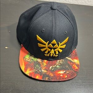 Legend of Zelda Ocarina of Time SnapBack Hat.